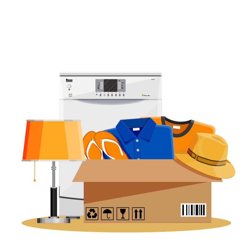 Illustration Entrümpelung